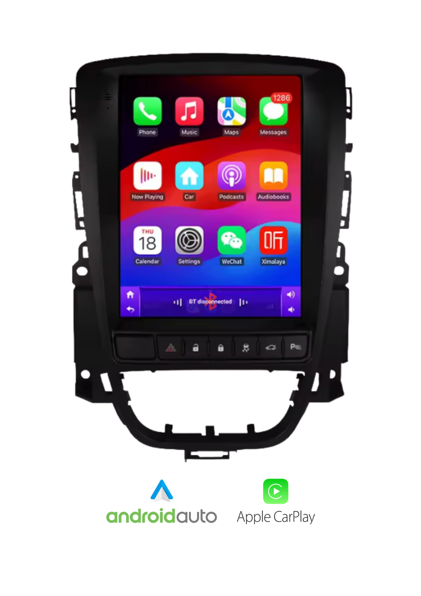 Opel Astra J | CarPlay & Android Auto | 2010–2017 |