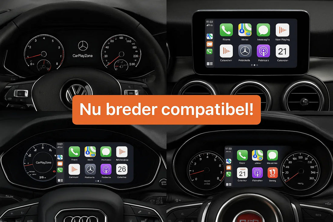 Verbeterde Compatibiliteit: CarPlayZone AI Box nu ook geschikt voor meer automodellen