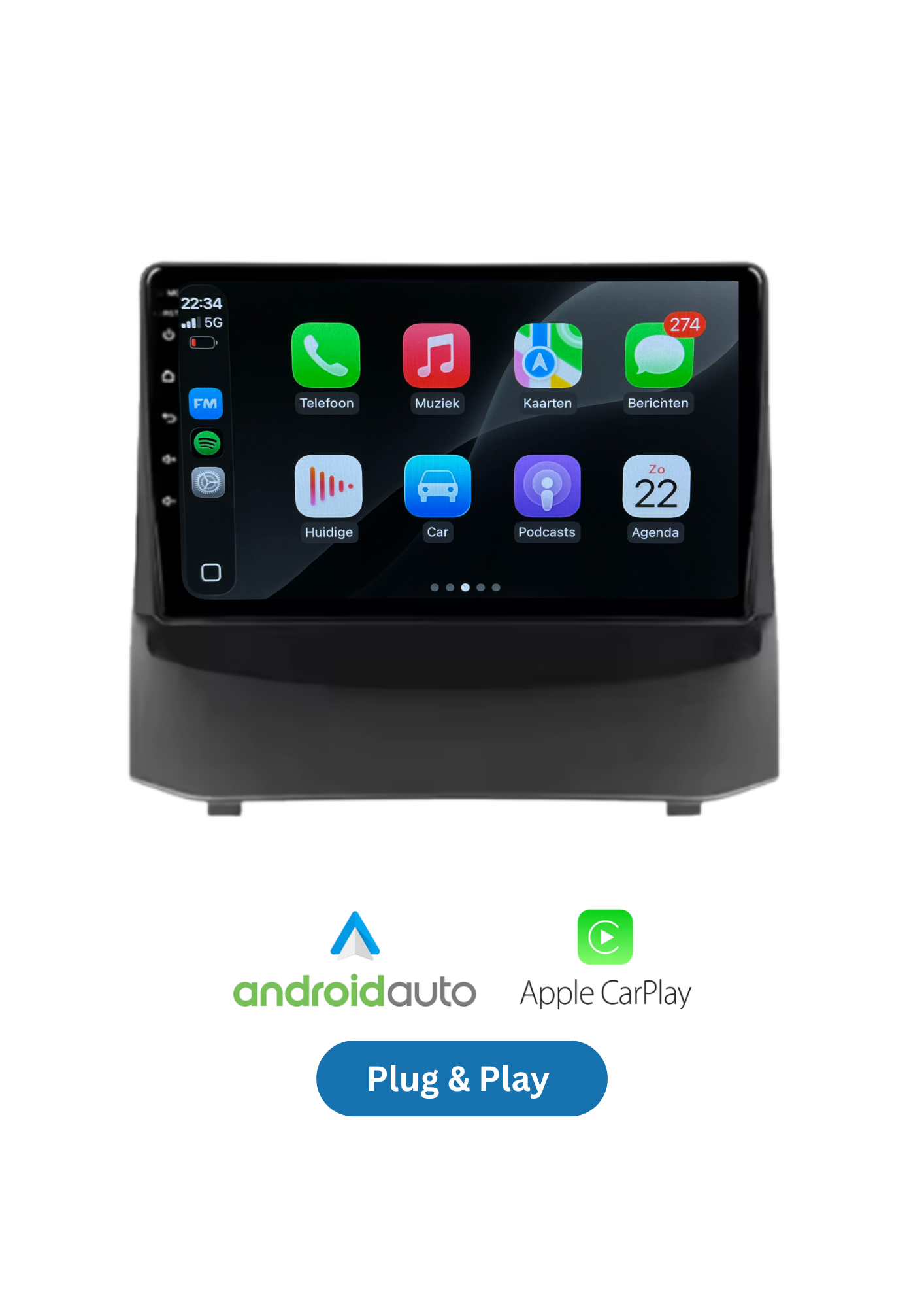 KIA Picanto | CarPlay &amp; Android Auto | 2011–2016 | 64 GB