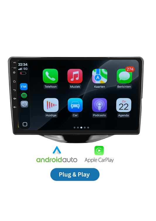 Toyota Aygo - Peugeot 108 - Citroën C1 - 2014-2020 | CarPlay & Android auto | 64GB