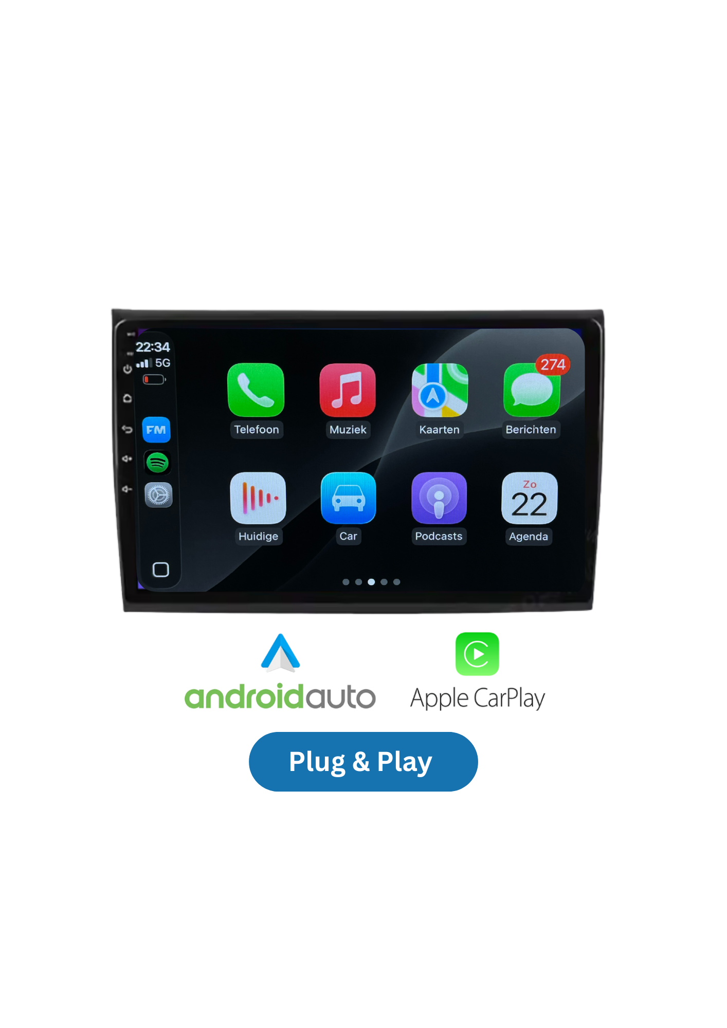 Fiat Bravo | CarPlay & Android Auto | 2007-2012