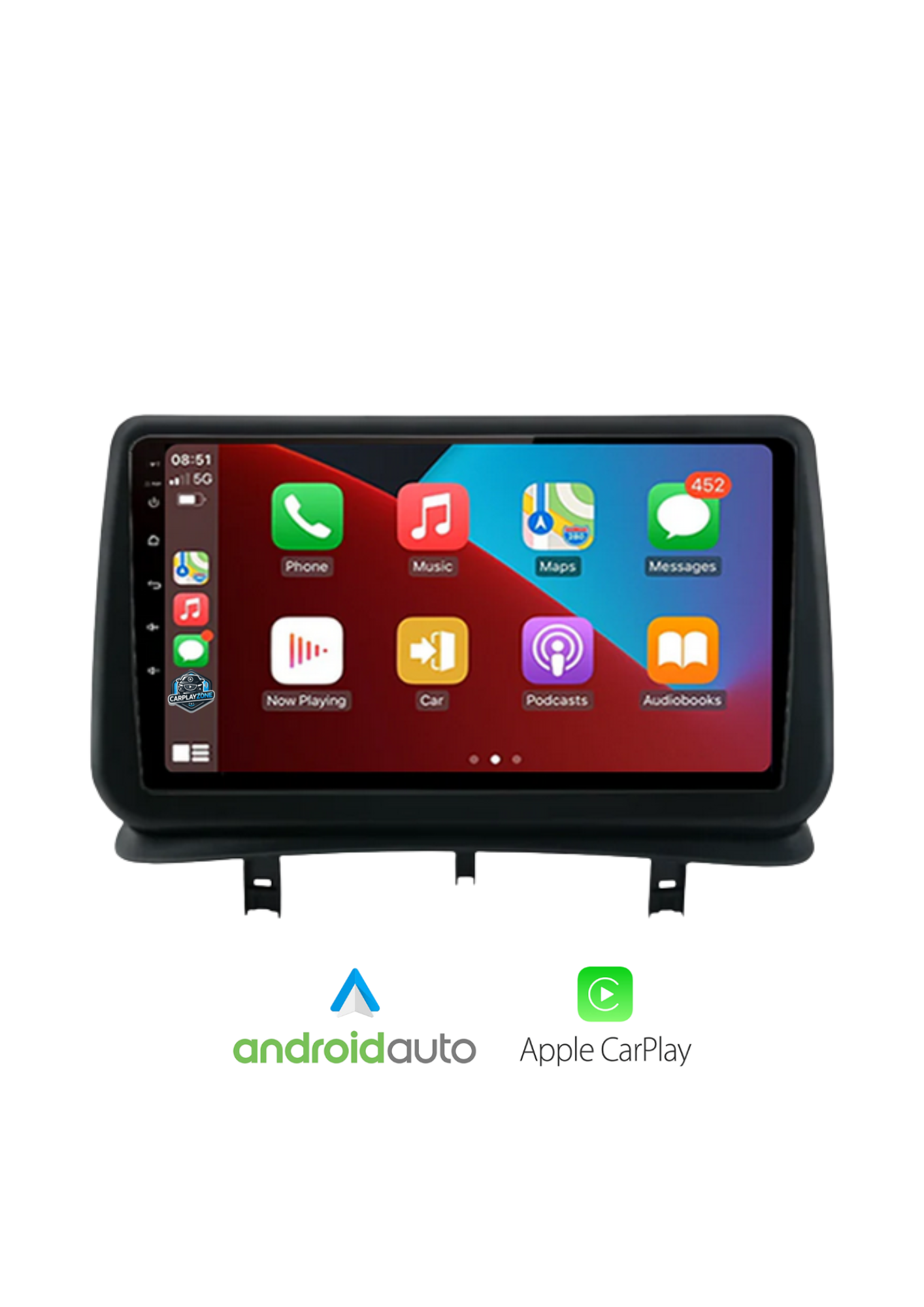 Renault Clio 3 | CarPlay & Android Auto | 2005-2012 | 64GB