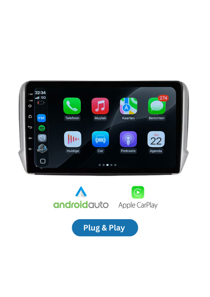 Peugeot 208 & 2008 | CarPlay & Android Auto | 2012-2018 | 64 GB
