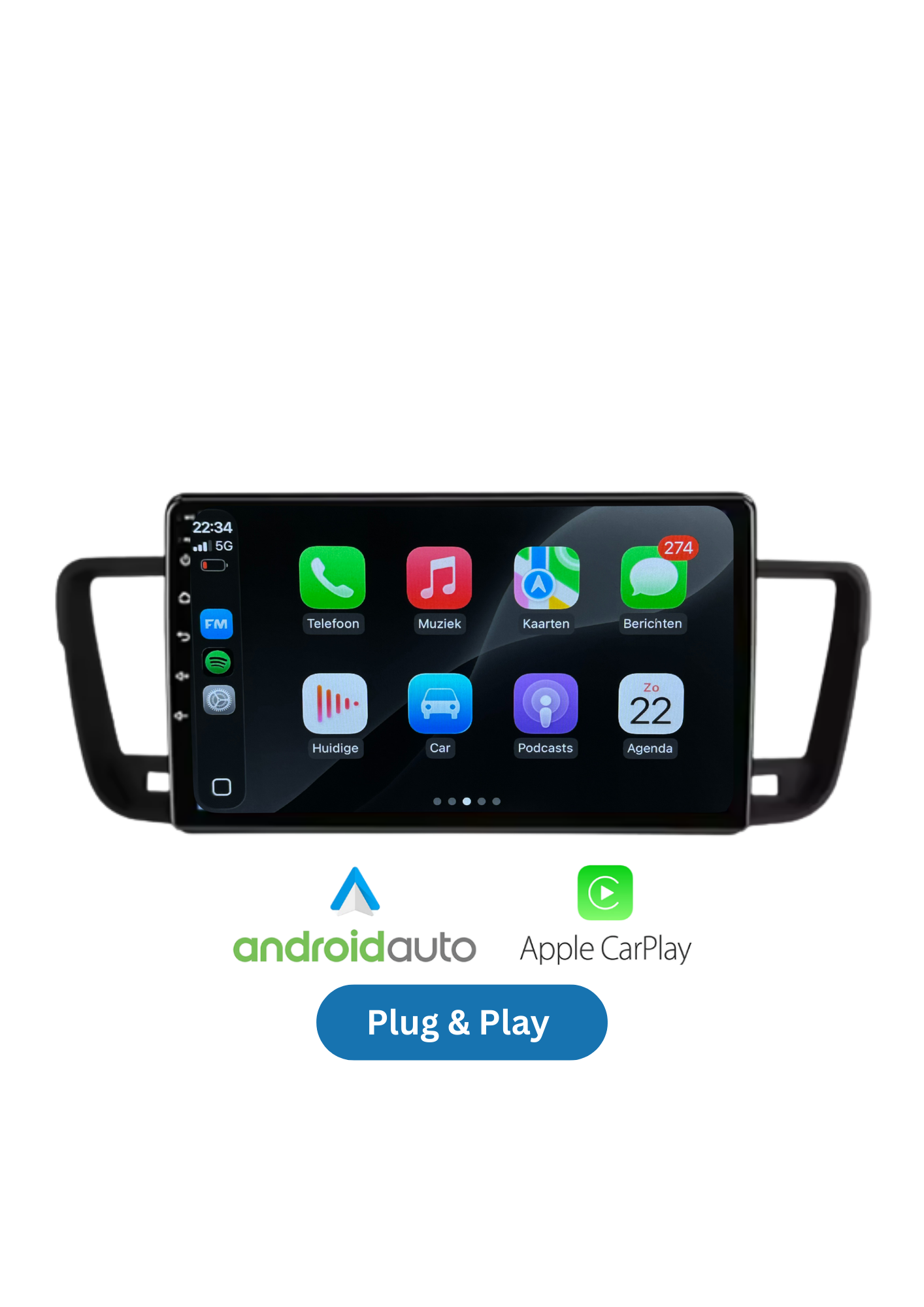 Peugeot 508 | CarPlay & Android Auto | 2011-2018 | 64 GB