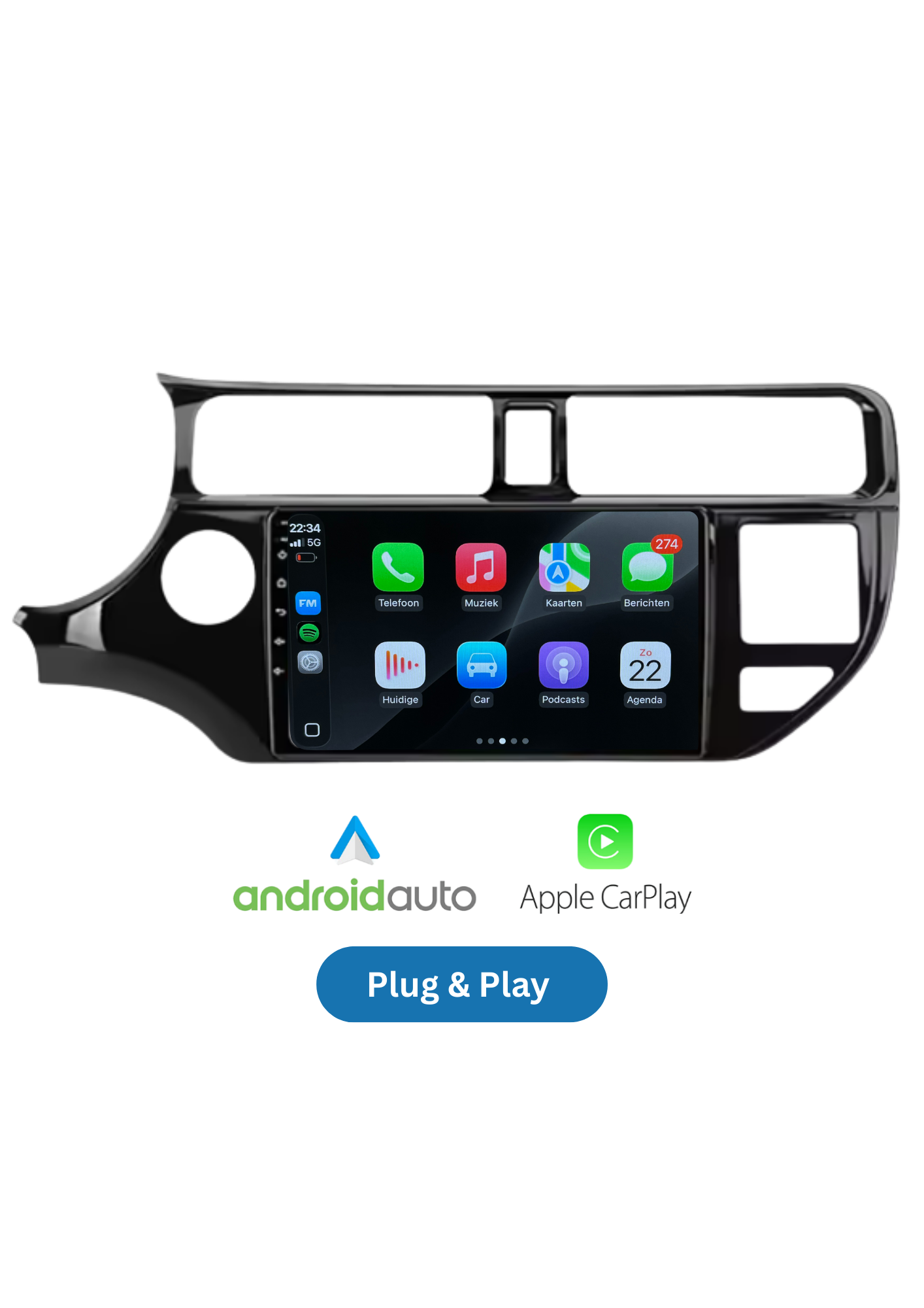 KIA Rio | CarPlay & Android Auto | 2011-2017 | 64GB