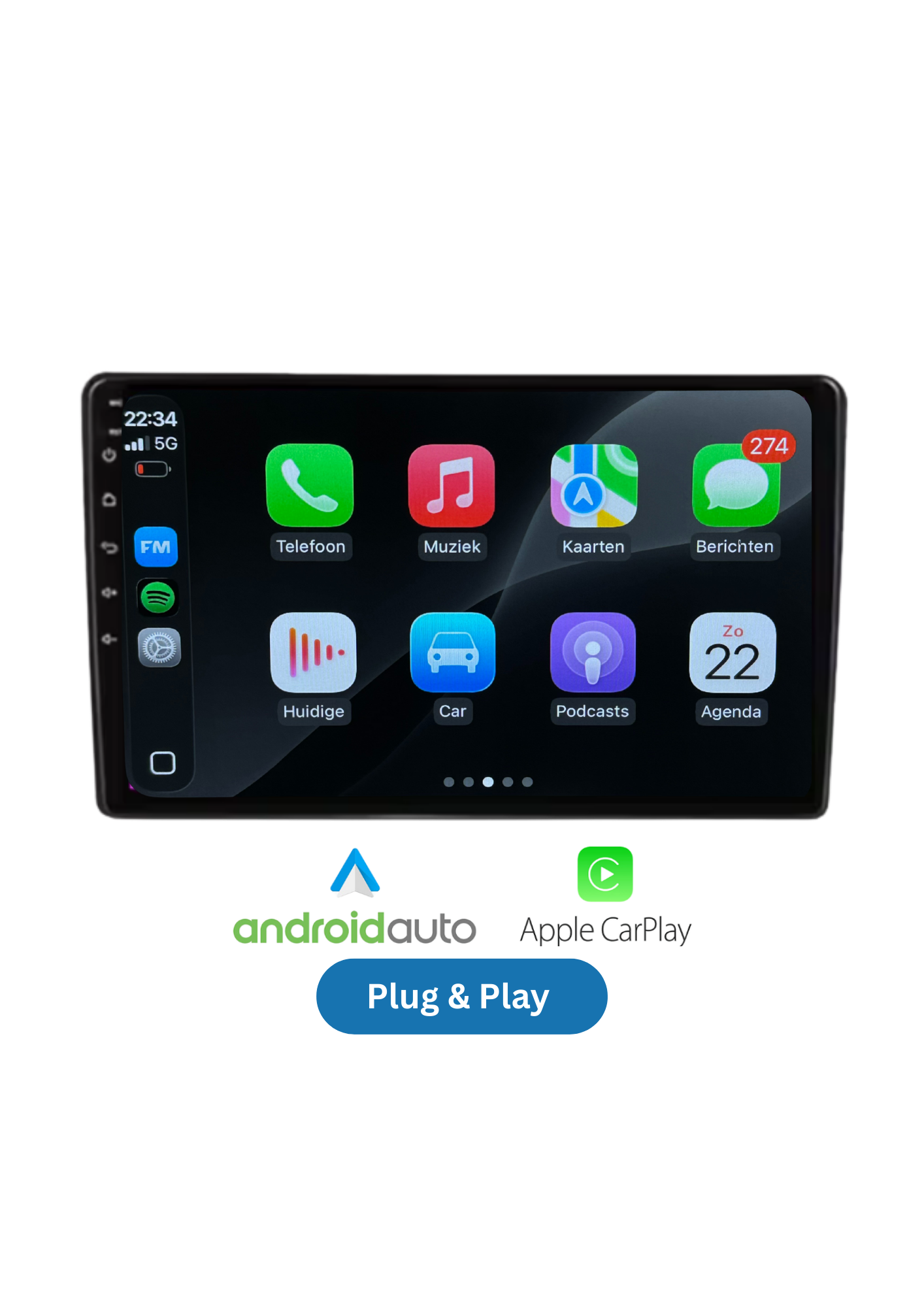 Peugeot 308 | CarPlay & Android Auto | 2013-2017 | 64 GB