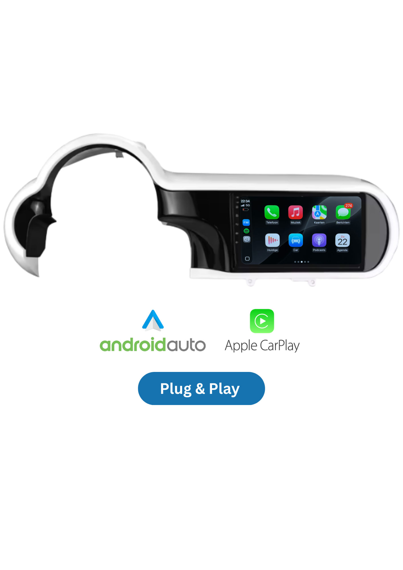 Renault Twingo | CarPlay & Android Auto | 2014-2024 | 64GB