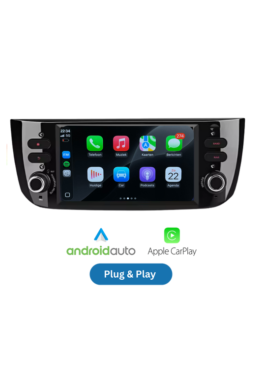 Fiat Punto Evo | CarPlay & Android Auto | 2012-2015