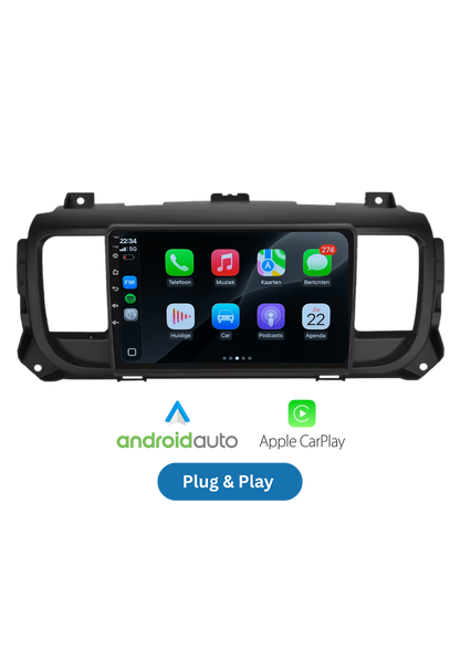 Citroen Jumpy | Peugeot Expert | CarPlay & Android Auto | 2016-2021