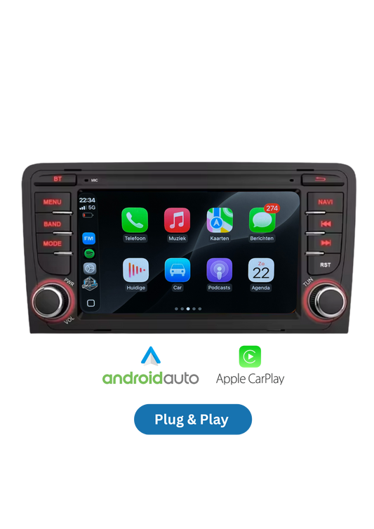 Audi A3 | Carplay & Android auto draadloos |  64 GB