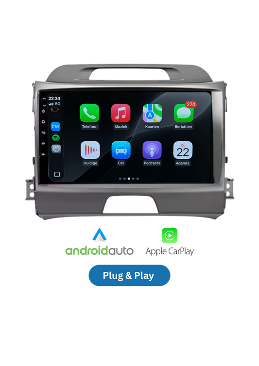 KIA Sportage | CarPlay & Android Auto | 2010-2016 | 64GB