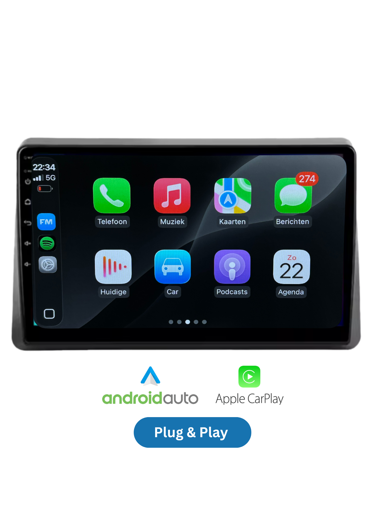 Renault Master | CarPlay & Android Auto | 2019-2022 | 64GB