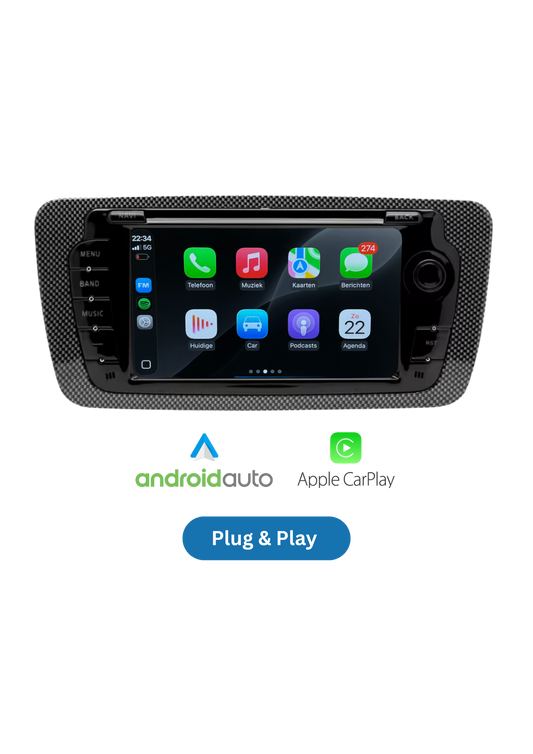 Seat Ibiza 7 Zoll – CarPlay &amp; Android Auto – 64 GB
