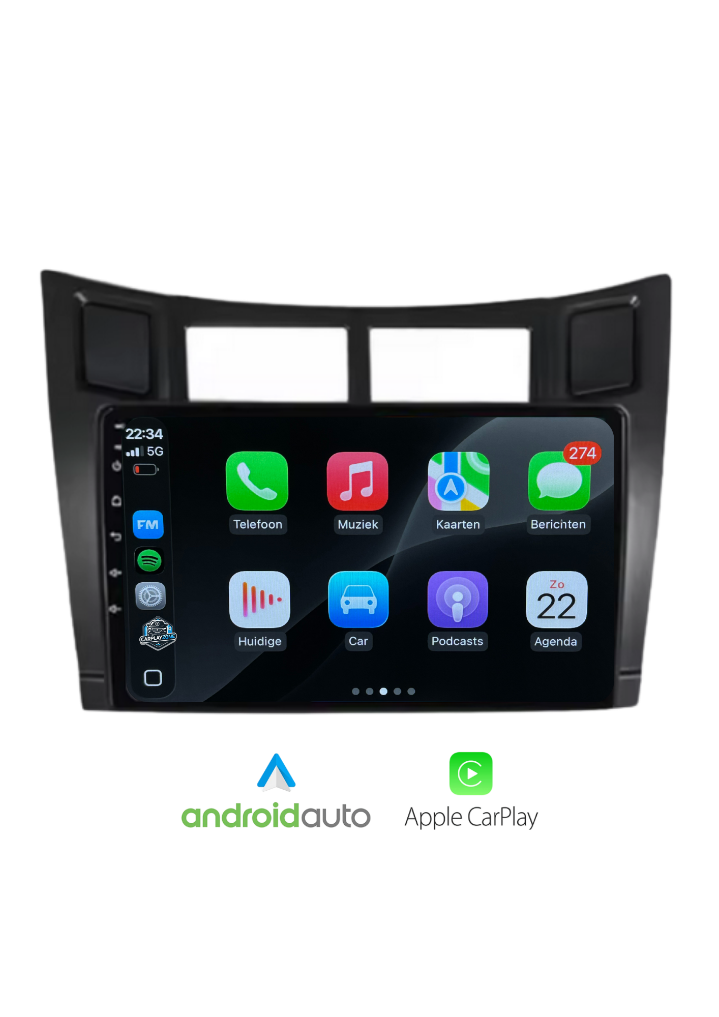 Toyota Yaris | CarPlay &amp; Android Auto | 2005–2011 | 32 GB