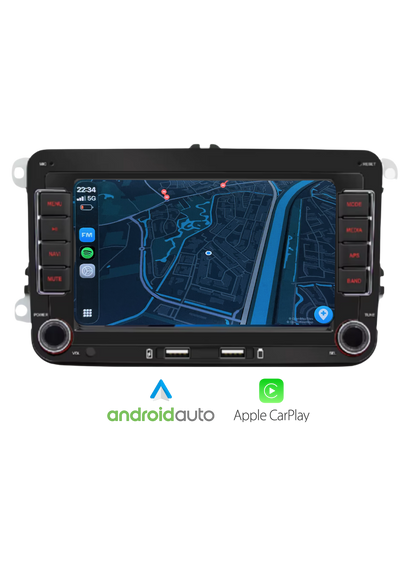 Volkswagen Bildschirm | Carplay und Android Auto kabellos | 2G-64 GB