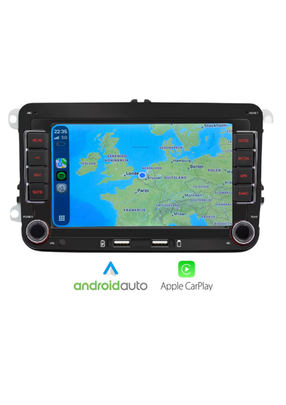 Volkswagen Bildschirm | Carplay und Android Auto kabellos | 2G-64 GB