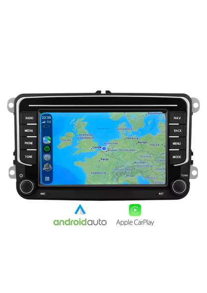 Volkswagen Bildschirm | Carplay und Android Auto kabellos | 2G-64 GB