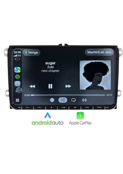 Volkswagen Bildschirm | Carplay und Android Auto kabellos | 2G-64 GB