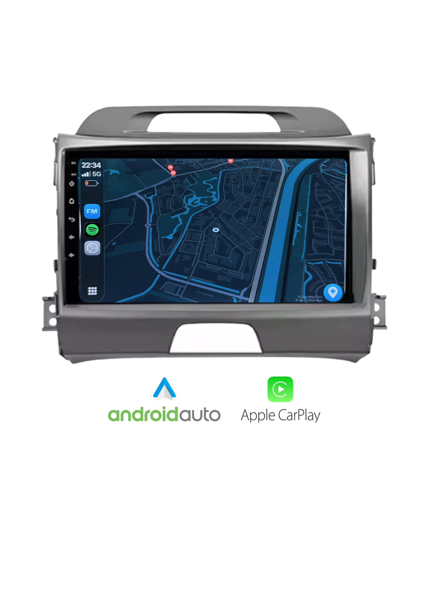 KIA Sportage | CarPlay & Android Auto | 2010-2016 | 64GB