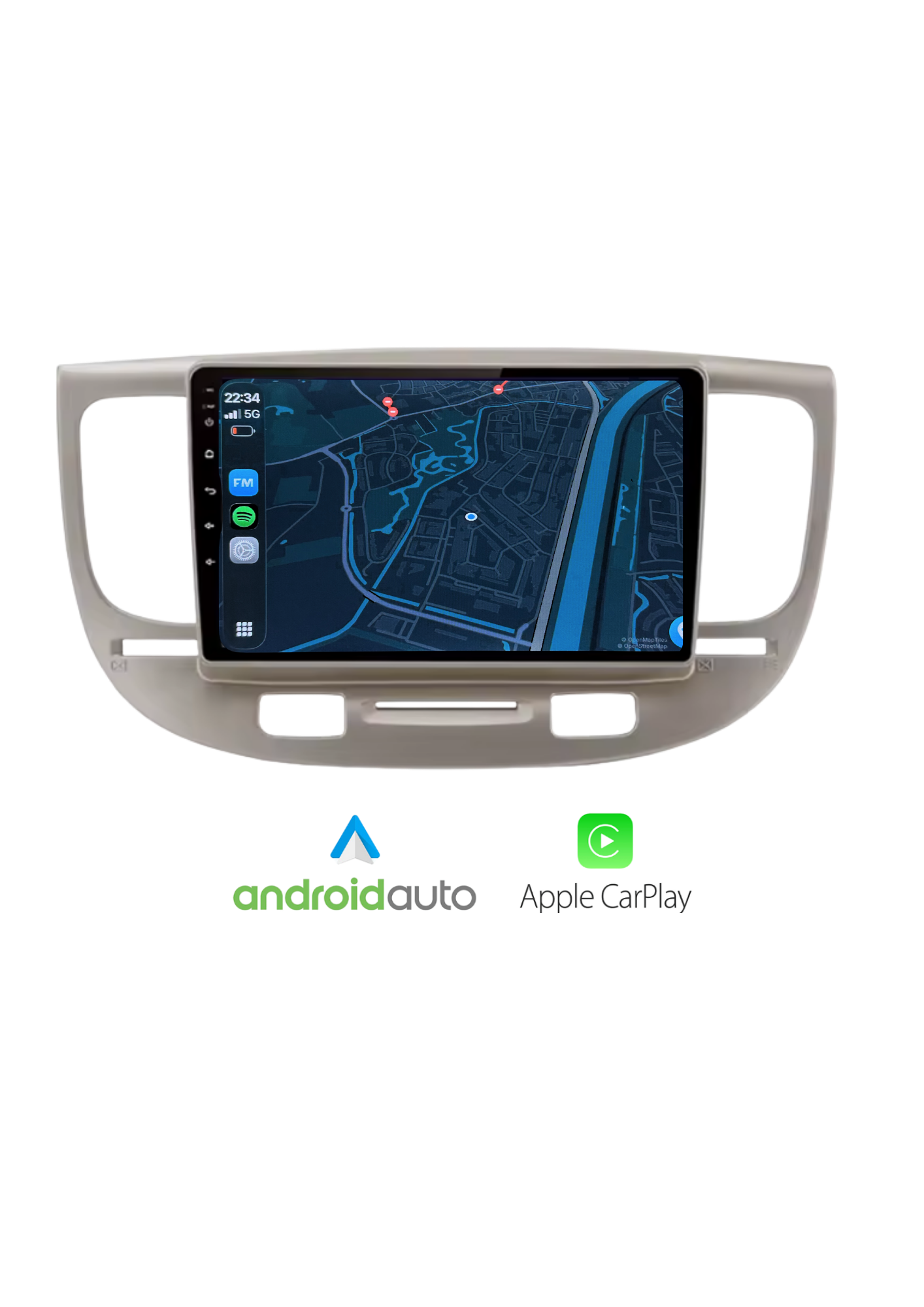 KIA Rio | CarPlay & Android Auto | 2005-2011 | 64GB