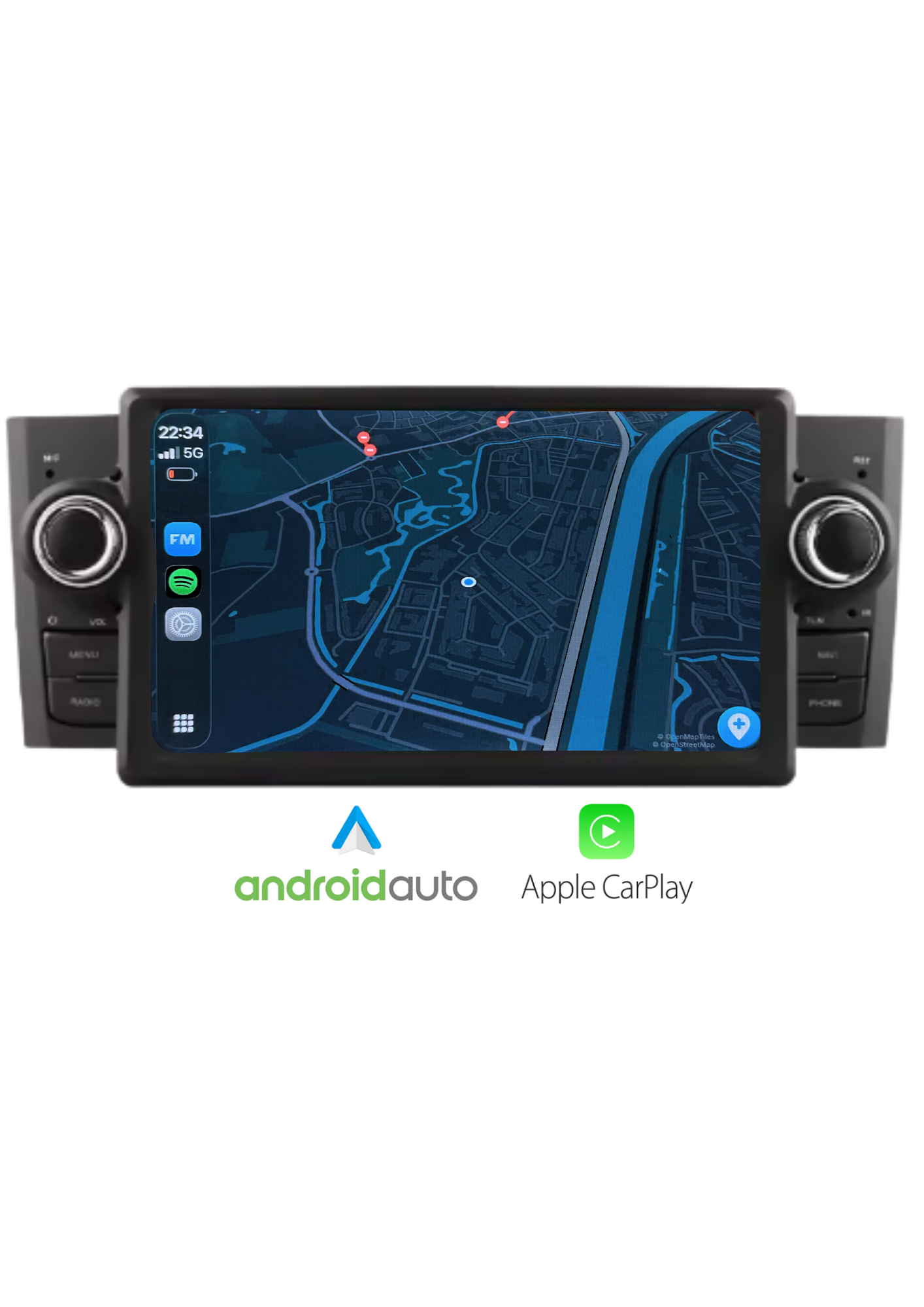 Fiat Punto | CarPlay & Android Auto | 2006-2015