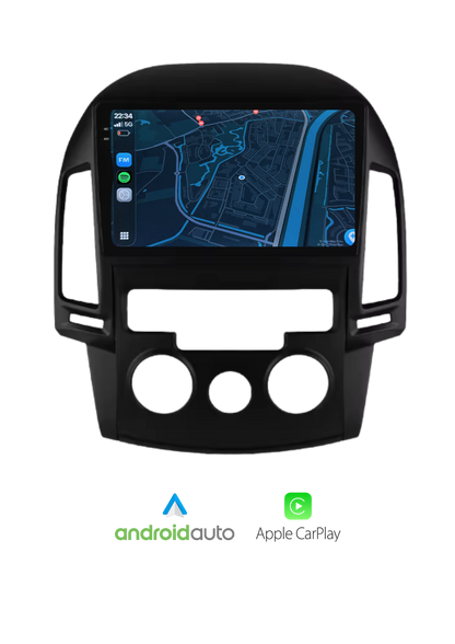 Fiat 500 Bildschirm 9 ZOLL | Kabelloses Carplay und Android Auto | 2G-64GB