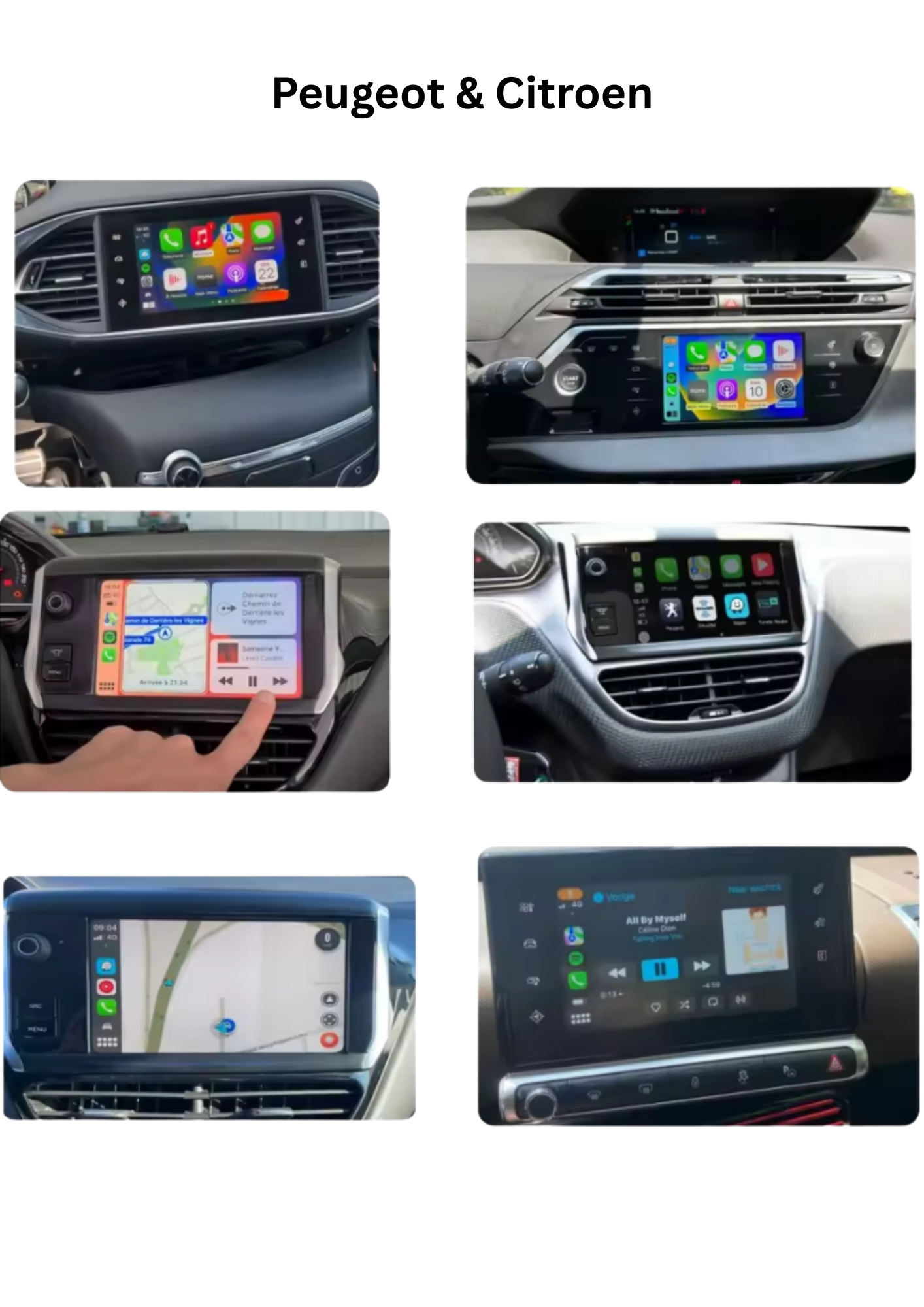 Peugeot & Citroen SMEG CarPlay Module | CarPlay & Android Auto | DS4 DS3 C3 C4 C5 C5 307 308 508 208 3008