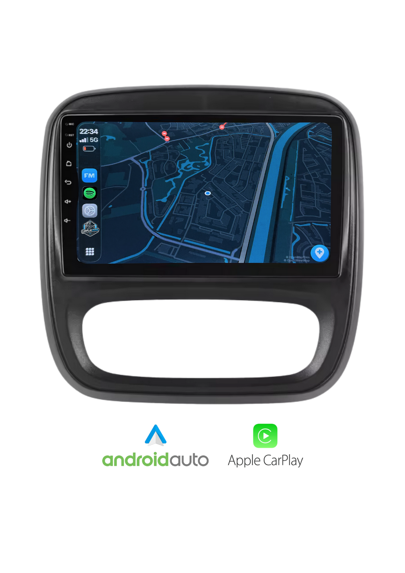 Renault Traffic &amp; Opel Vivaro &amp; Fiat Talento | CarPlay &amp; Android Auto | 2005–2012 | 64 GB