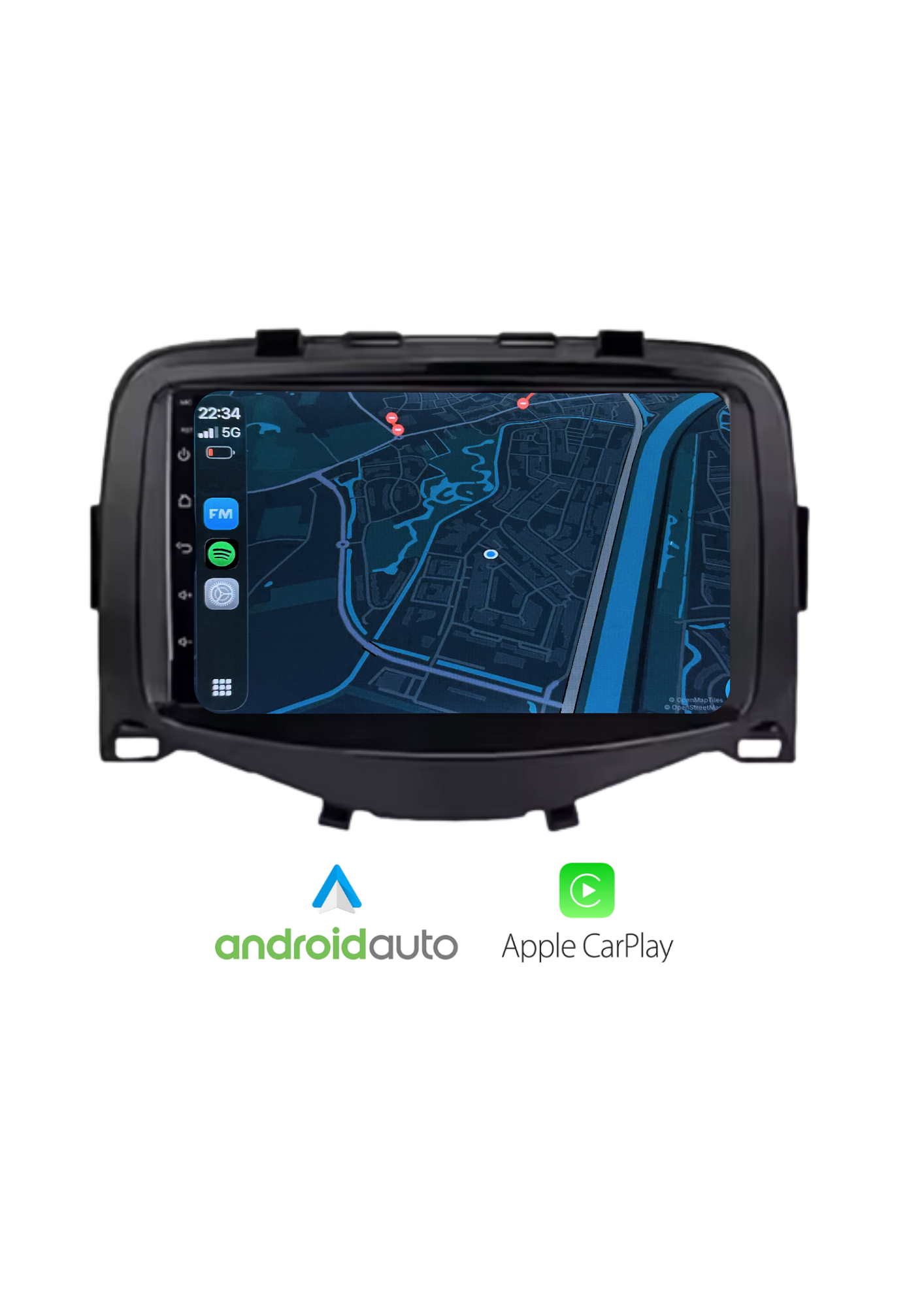 Toyota Aygo - Peugeot 108 - Citroën C1 - 2015-2020 | CarPlay & Android auto | 64GB