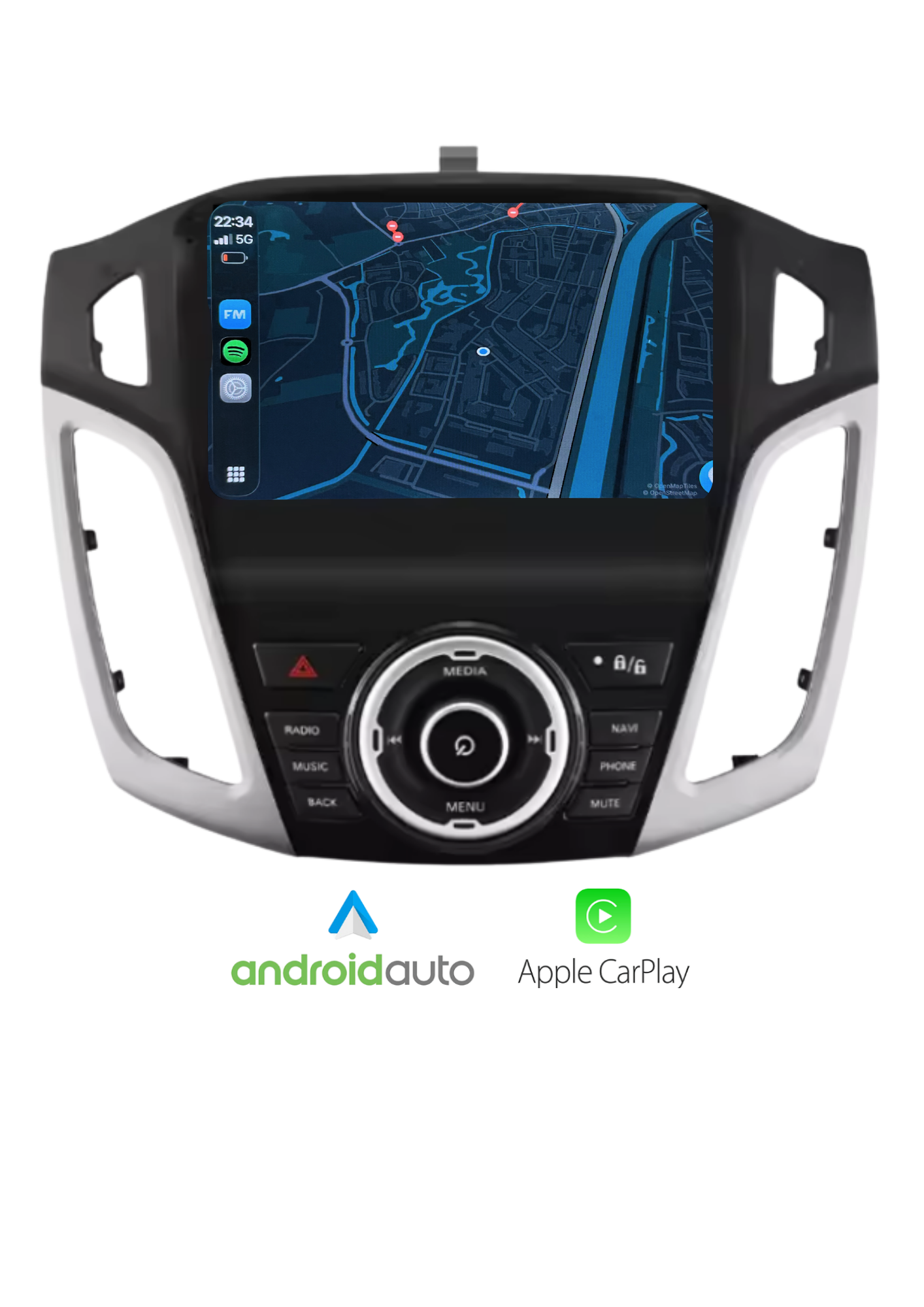 Ford Focus MK3 | CarPlay & Android Auto | 2011-2018 | 64GB