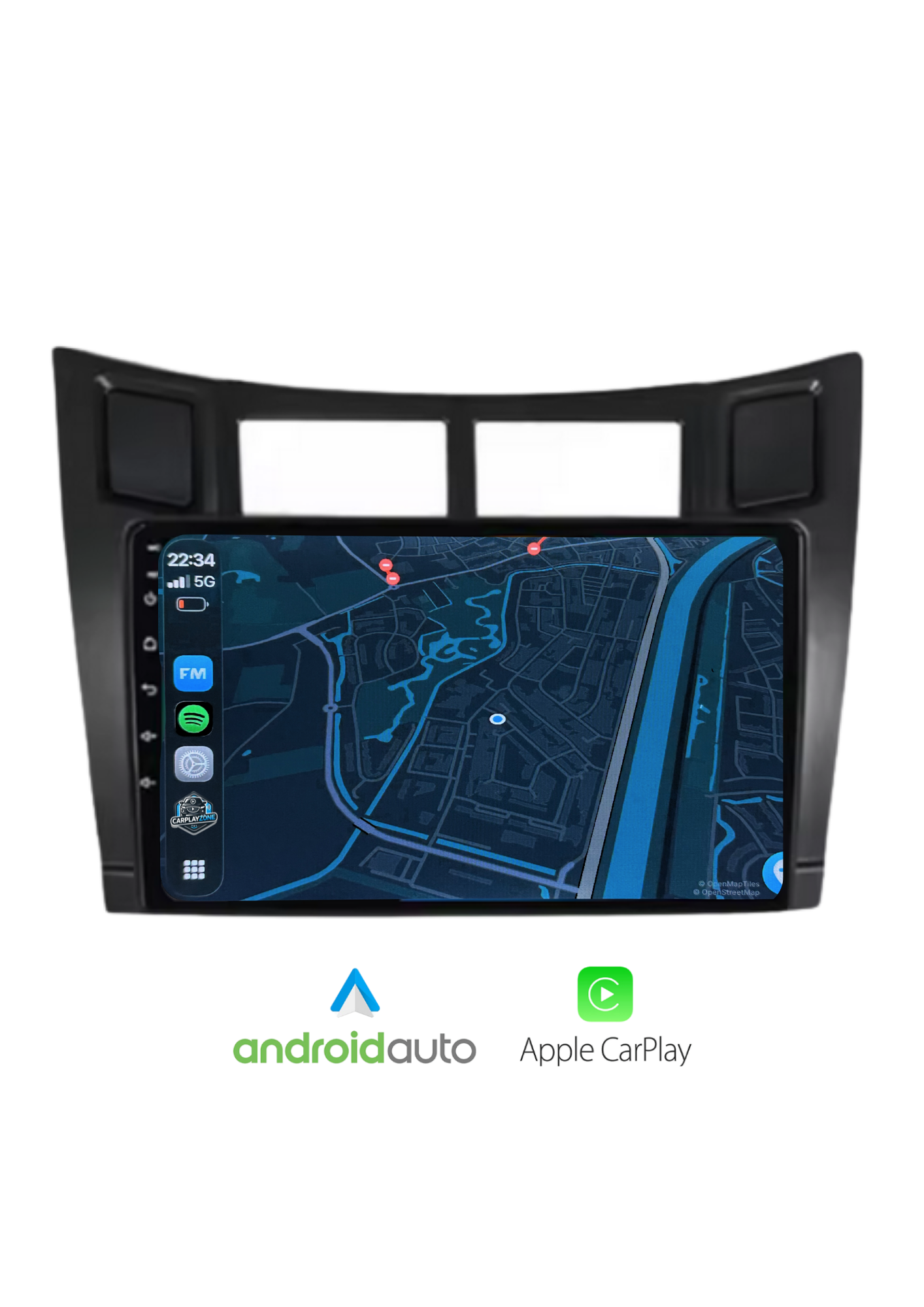 Toyota Yaris | CarPlay &amp; Android Auto | 2005–2011 | 32 GB