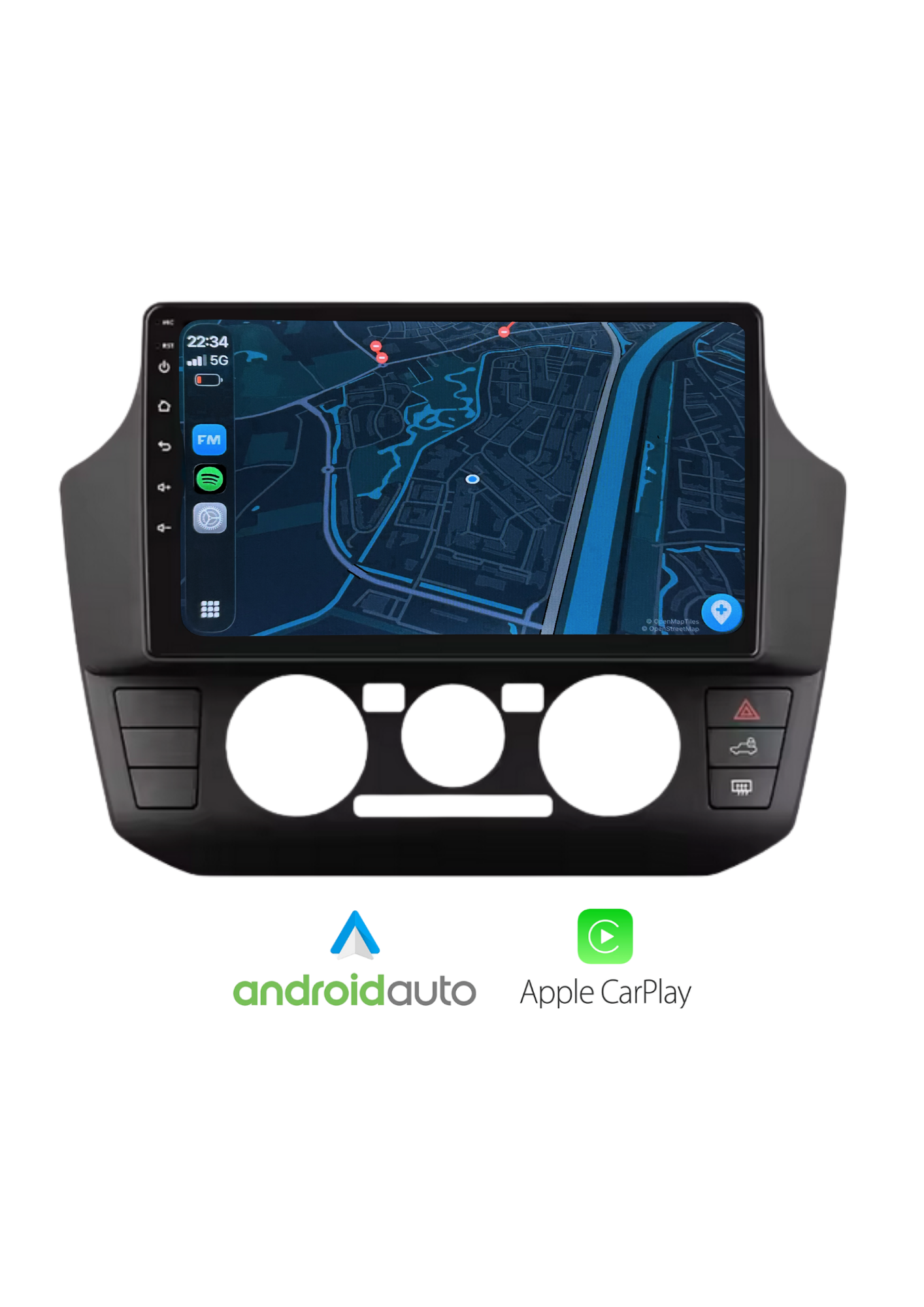 Volkswagen UP scherm (2017-2023) | Carplay & Android auto draadloos | 64GB