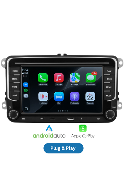 Volkswagen screen | Carplay &amp; Android auto wireless | 2G-64 GB (PRE-ORDER before JUNE 2)