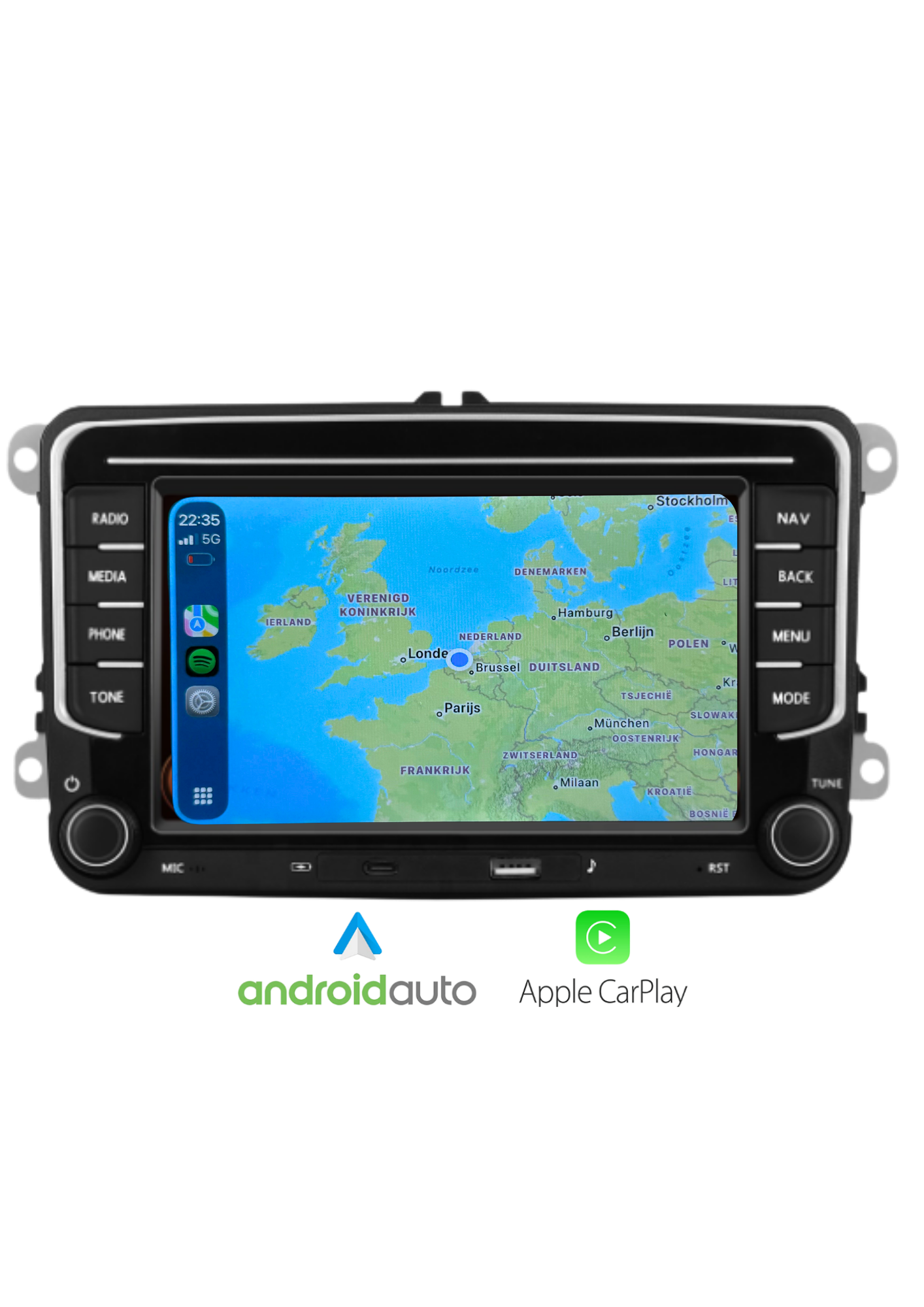 Volkswagen screen | Carplay &amp; Android auto wireless | 2G-64 GB (PRE-ORDER before JUNE 2)