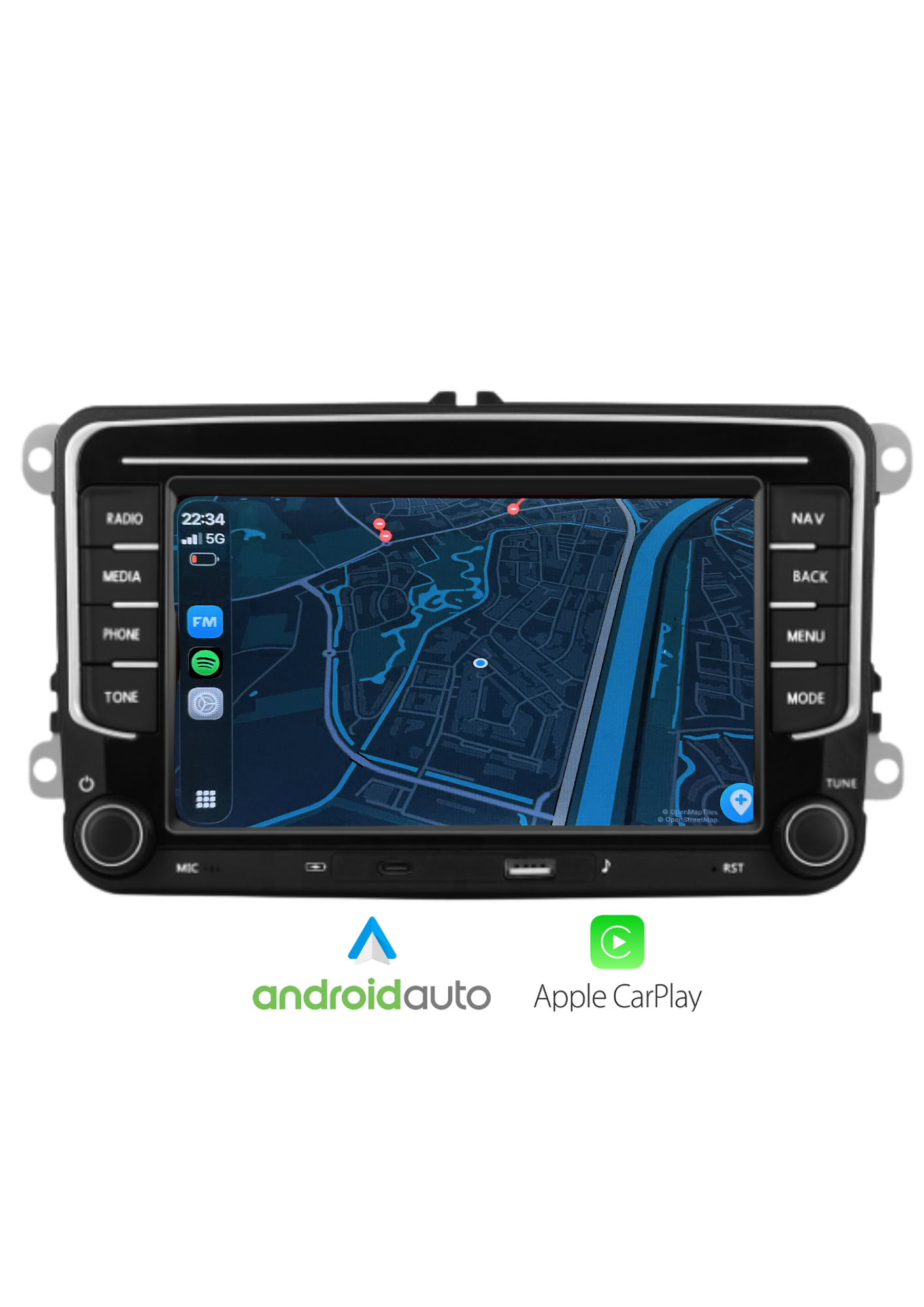 Volkswagen screen | Carplay &amp; Android auto wireless | 2G-64 GB (PRE-ORDER before JUNE 2)