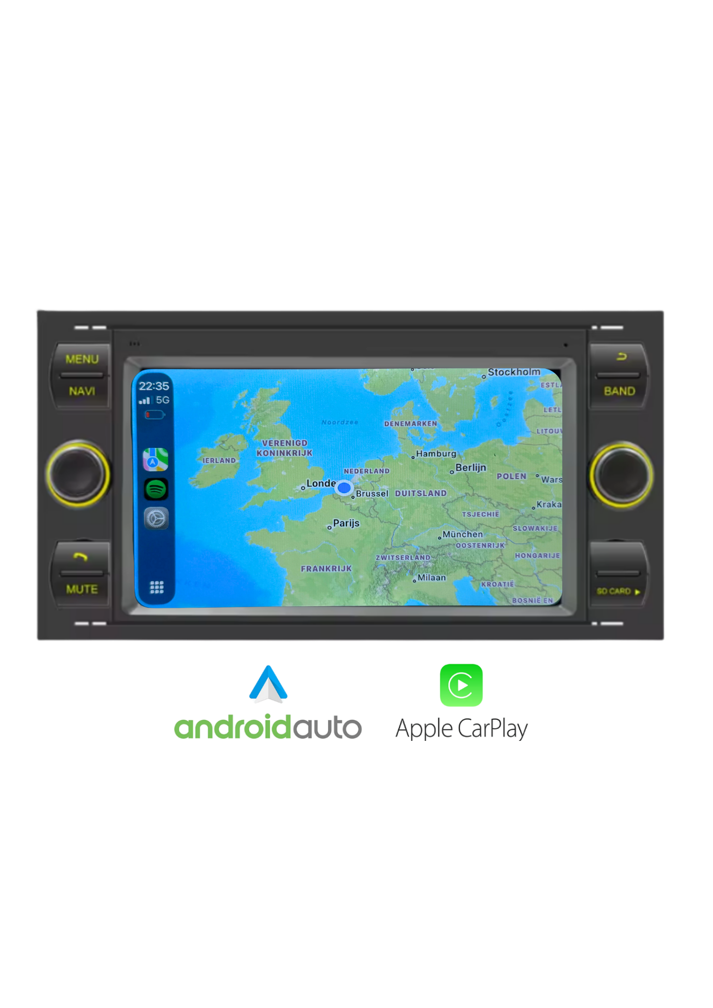Ford Transit - C-Max - Focus | CarPlay & Android Auto | 64GB