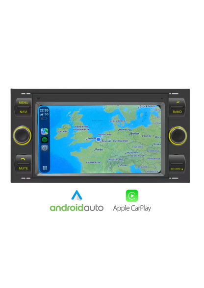 Ford Transit - C-Max - Focus | CarPlay & Android Auto | 64GB