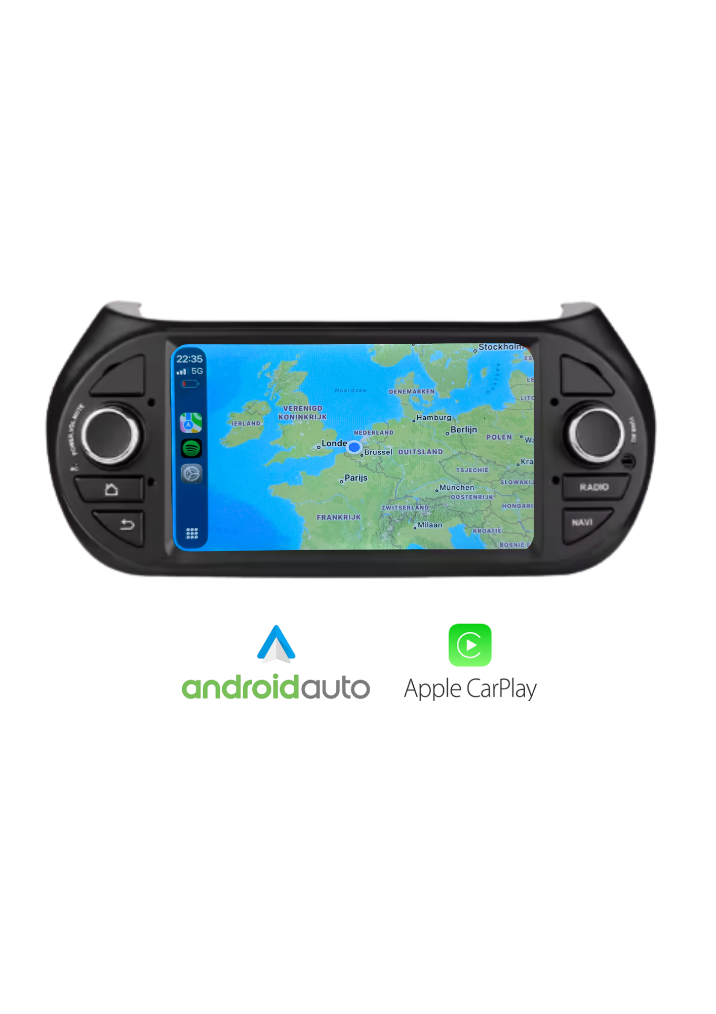 Citroen Nemo | Fiat Fiorino | Peugeot Bipper | CarPlay & Android Auto | 2008-2017