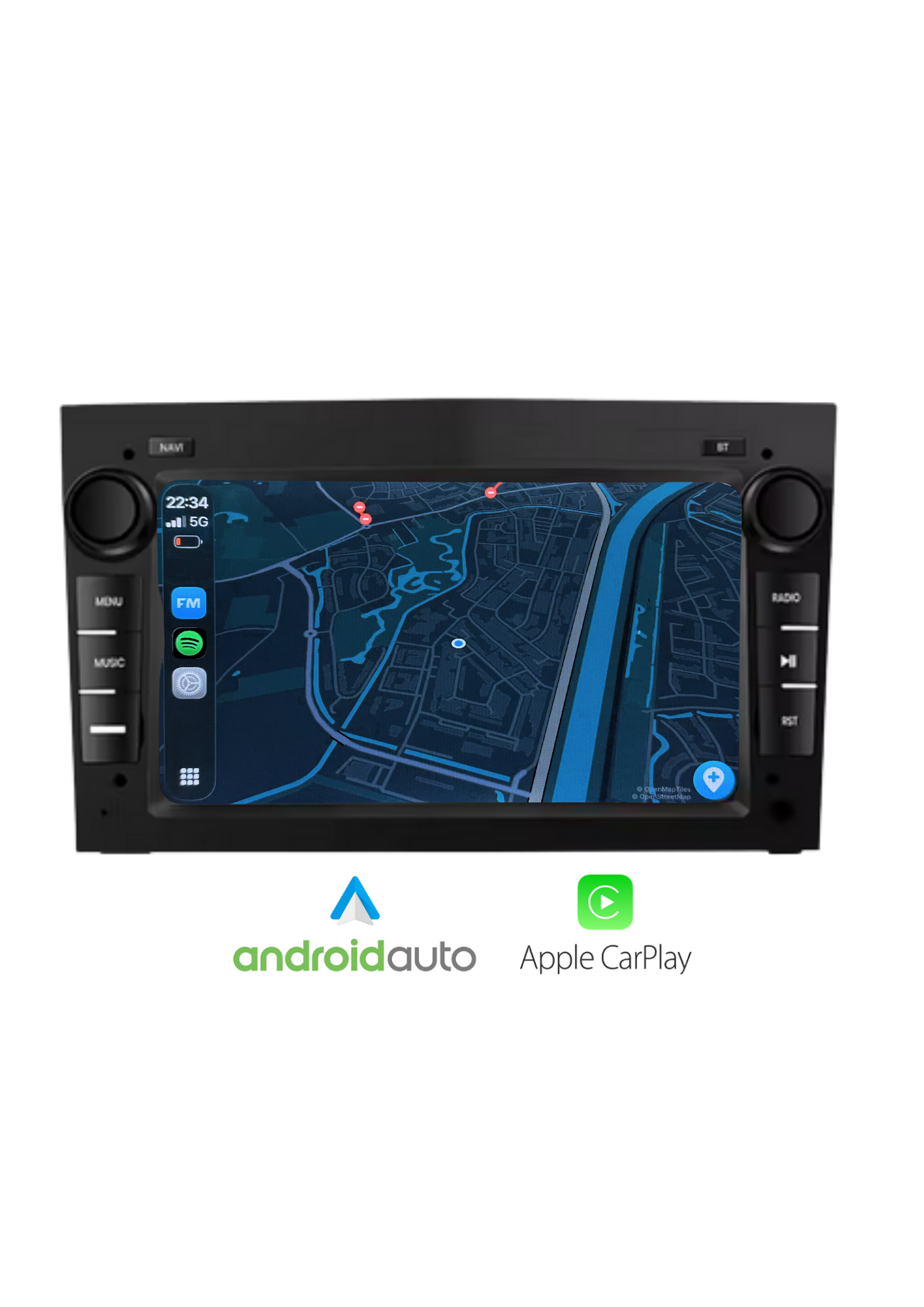 Opel Corsa, Astra, Combo (etc.) | CarPlay &amp; Android Auto | 2004-2016 | 64GB