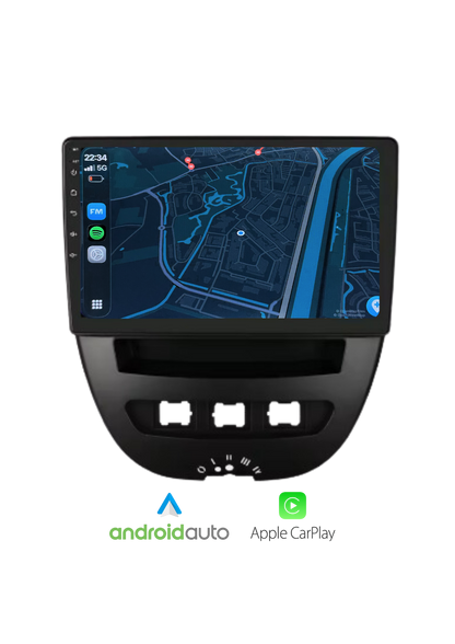 Toyota Aygo - Peugeot 107 - Citroën C1 - 2005-2014 | CarPlay und Android Auto 64 GB