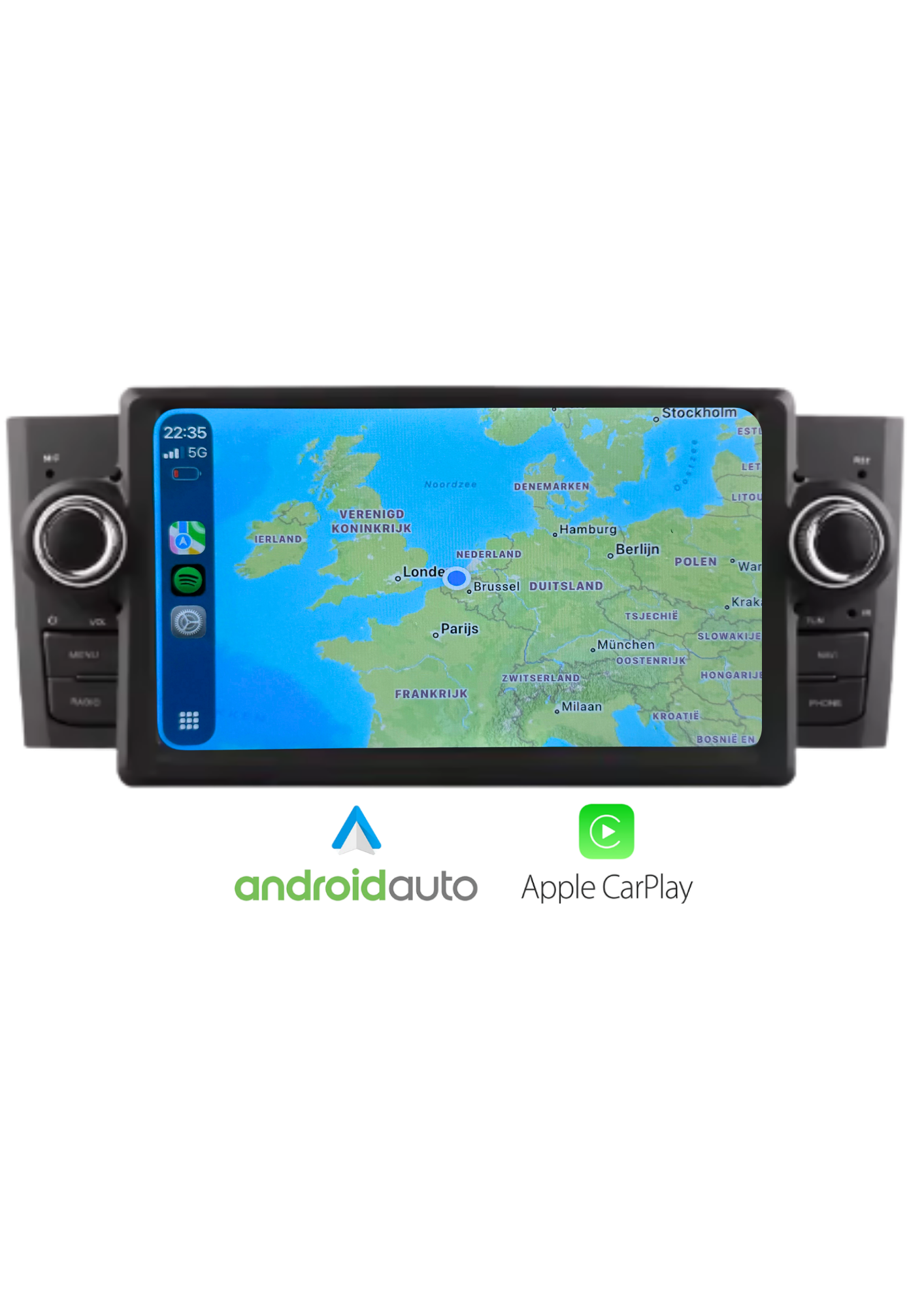 Fiat Punto | CarPlay & Android Auto | 2006-2015