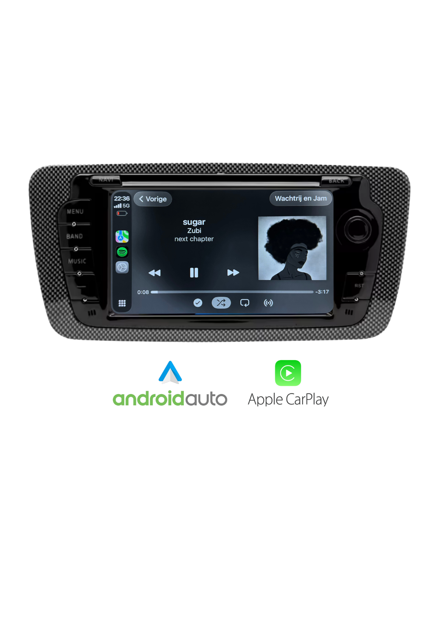 Seat Ibiza 7 Zoll – CarPlay &amp; Android Auto – 64 GB