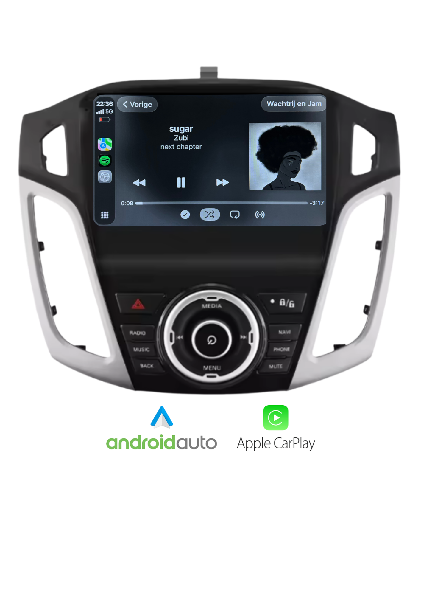 Ford Focus MK3 | CarPlay & Android Auto | 2011-2018 | 64GB