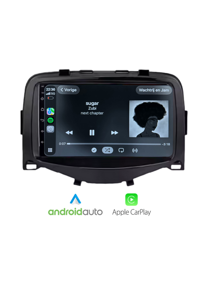 Toyota Aygo - Peugeot 108 - Citroën C1 - 2015-2020 | CarPlay & Android auto | 64GB