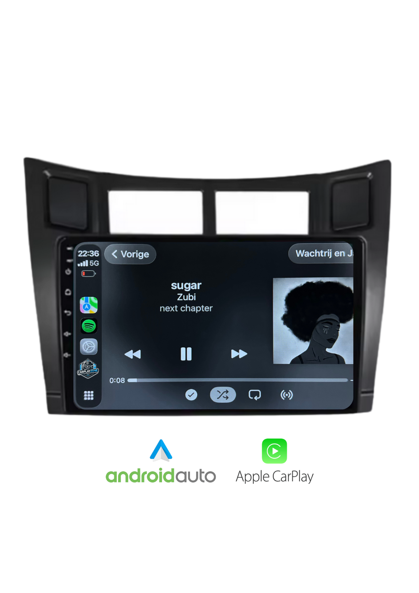 Toyota Yaris | CarPlay &amp; Android Auto | 2005–2011 | 32 GB