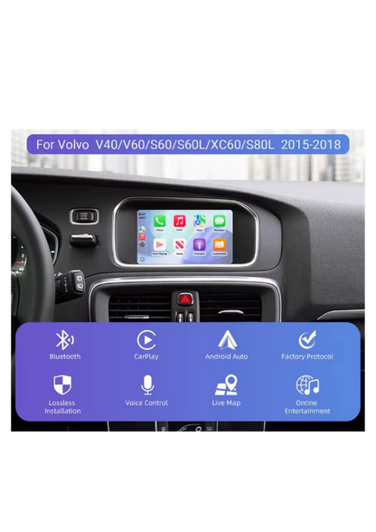 Volvo V40/V60/XC60 CarPlay Module | Draadloos Apple CarPlay & Android Auto