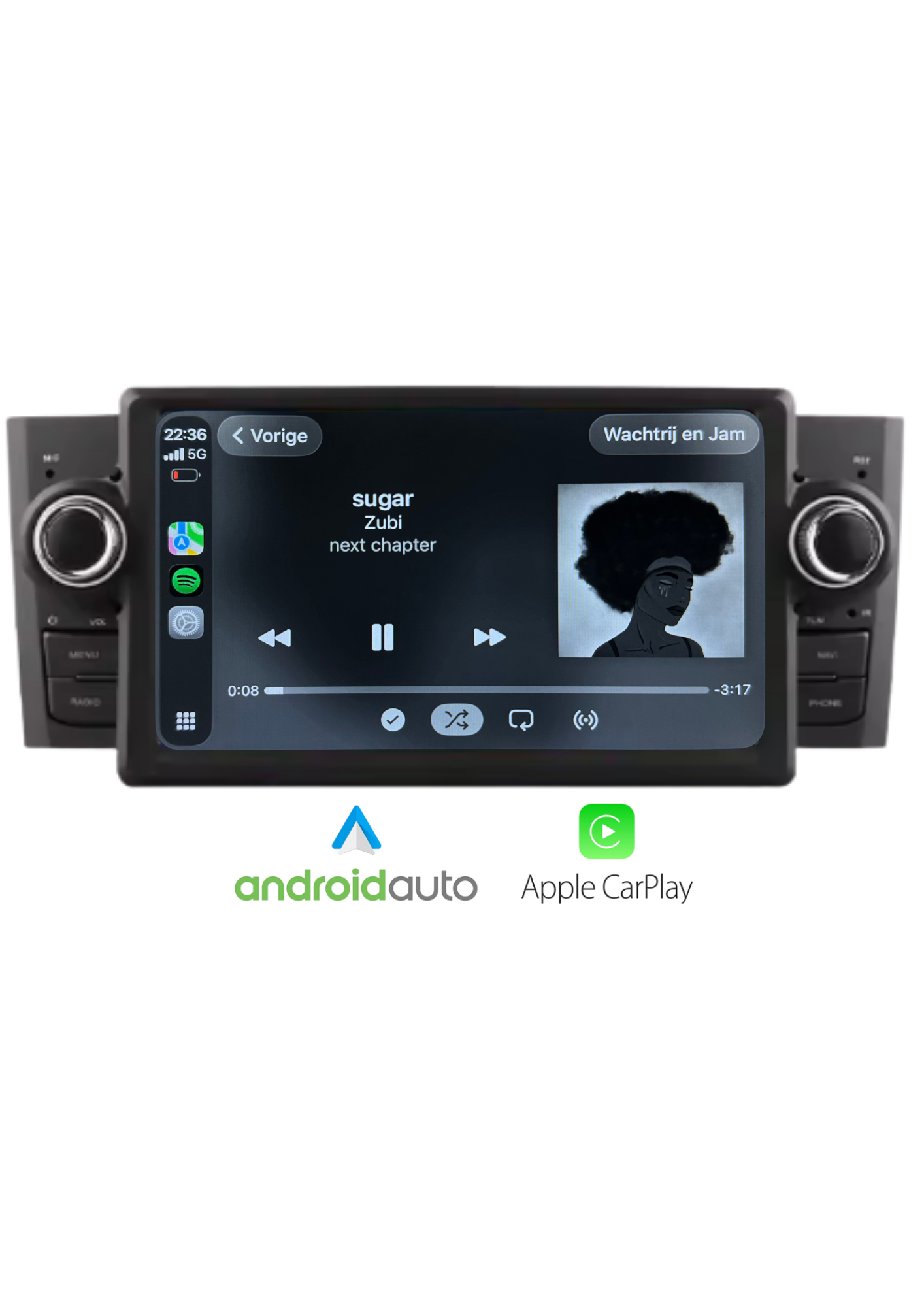 Fiat Punto | CarPlay & Android Auto | 2006-2015