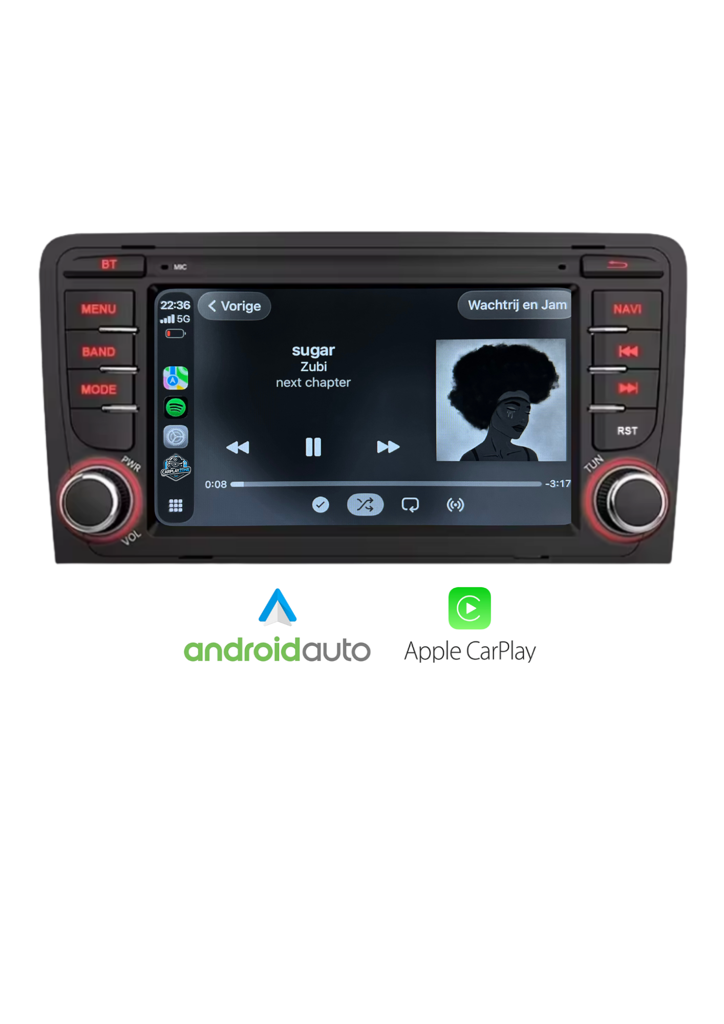 Audi A3 | Carplay & Android auto draadloos |  64 GB