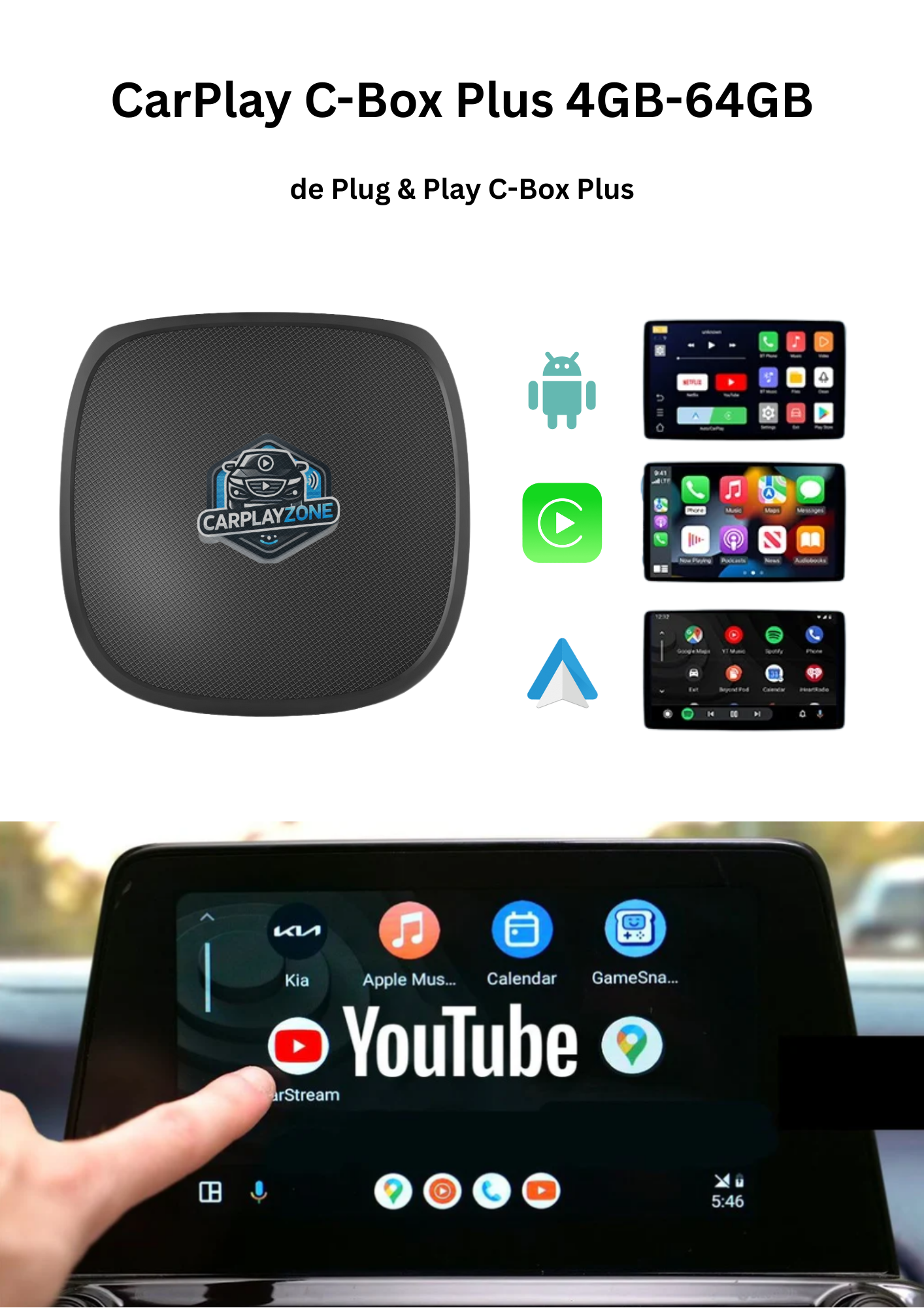 CarPlayZone® C-Box Plus