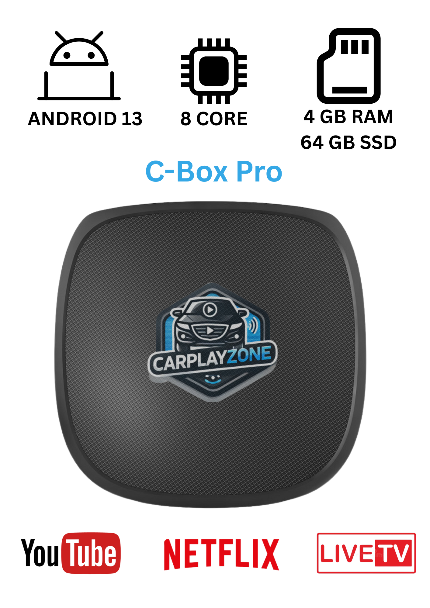 CarPlayZone® C-Box Plus